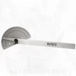 زاویه سنج 180 درجه مدرج صفحه استنلس استیل آسیمتو